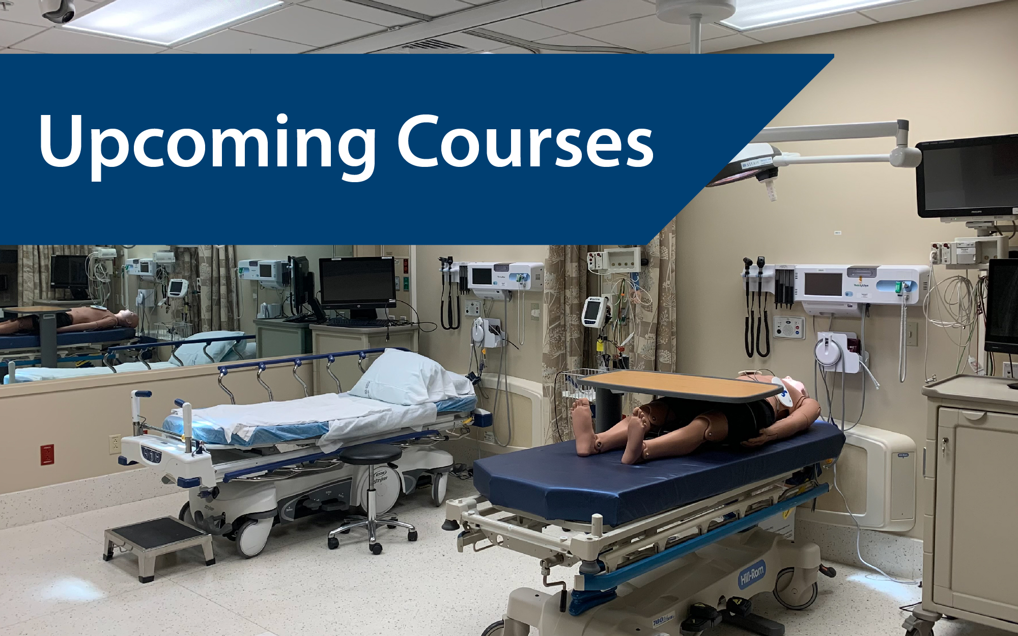 upcoming courses page