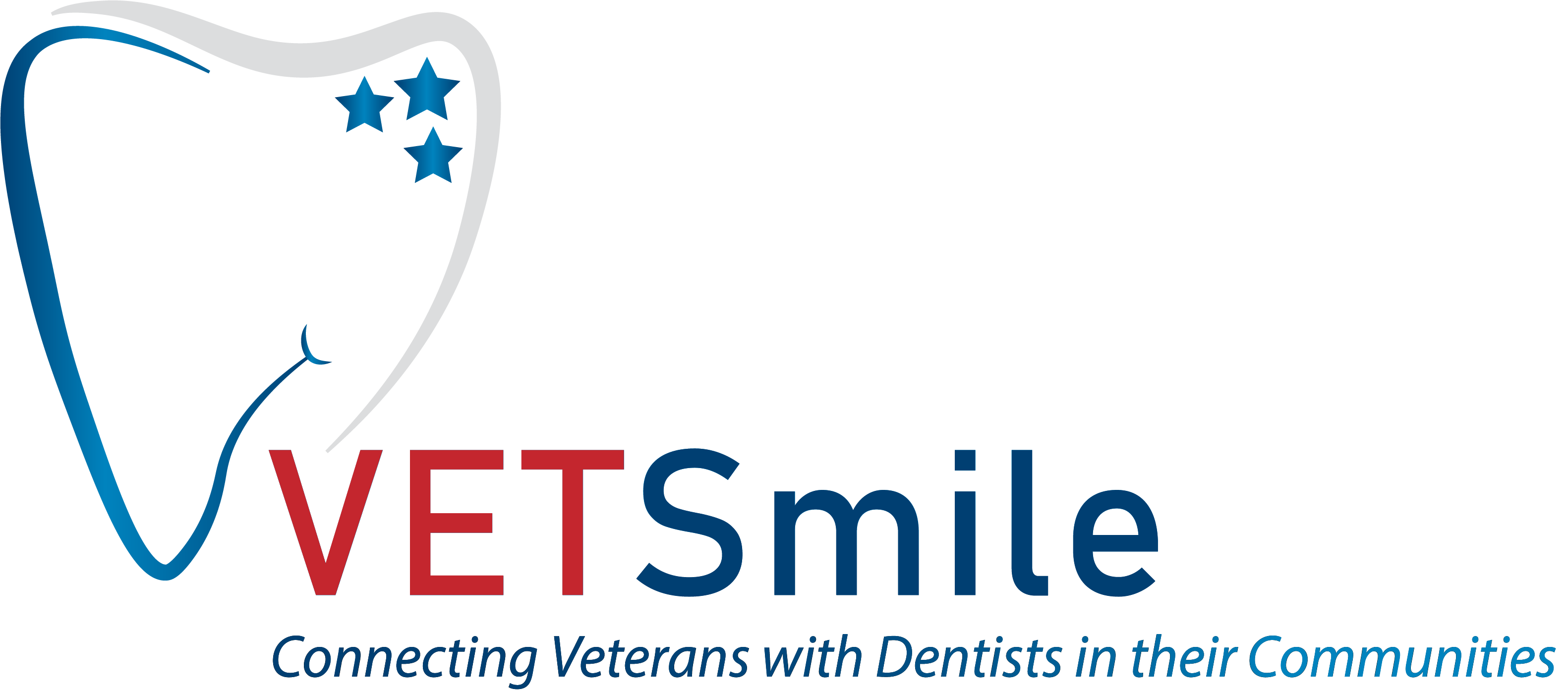 VETSmile logo with text Connecting Veterans with Dentists in their Communities