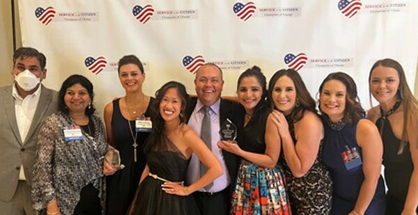 Photo of VA Fellows at Citizen Awards