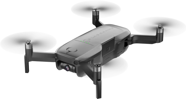Image of drone hovering for tablet device